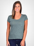 Washed Slub Pocket Tee