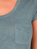 Washed Slub Pocket Tee