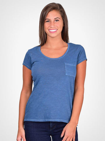 Washed Slub Pocket Tee