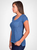 Washed Slub Pocket Tee