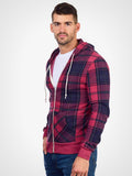 Plaid Print Rocky Hoodie