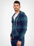 Plaid Print Rocky Hoodie