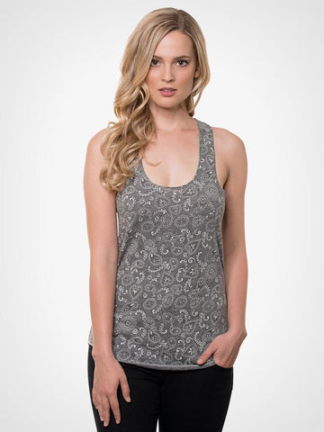Meegs Grey Bandana Tank