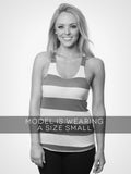 Meegs Striped Heather Tank