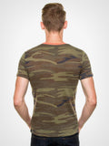 Camo Print Heather Crew