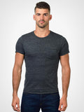 Eco Heather Pocket Crew Tee