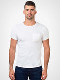 Eco Heather Pocket Crew Tee