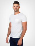 Eco Heather Pocket Crew Tee