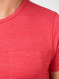 Eco Heather Pocket Crew Tee
