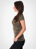 Camo Print Tee