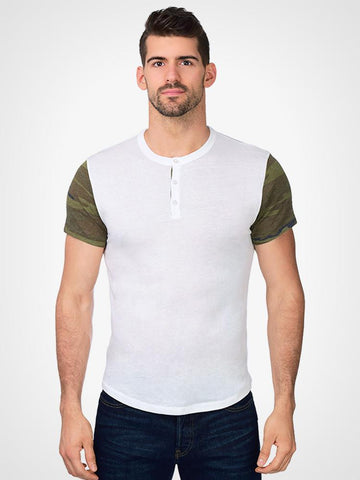 Camo Trim Home Run Tee