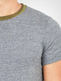 Camo Neck Band Crew