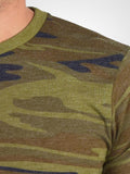 Camo Print Heather Crew
