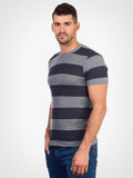 Striped Eco Heather Crew