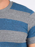 Striped Eco Heather Crew