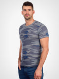 Navy Camo Heather Crew