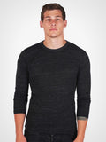 Long Sleeve Heather Crew