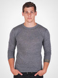 Long Sleeve Heather Crew