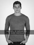 Long Sleeve Heather Crew
