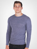 Long Sleeve Heather Crew