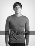 Long Sleeve Heather Crew