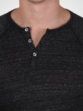 3/4 Eco Heather Henley