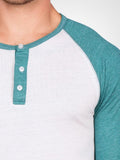 3/4 Eco Heather Henley