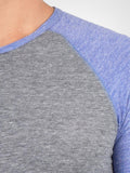 3/4 Eco Heather Henley
