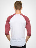 3/4 Eco Heather Henley