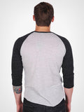 3/4 Eco Heather Henley