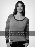 Bandana Slouchy Pullover