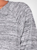 Space Dye Slouchy Pullover