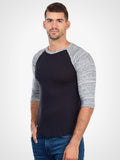 Space Dye Baseball Tee