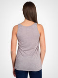 Airy Melange Burnout Tank