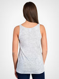 Airy Melange Burnout Tank