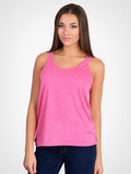 Airy Melange Burnout Tank