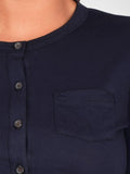 Pima Cotton Pocket Henley