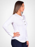Pima Cotton Pocket Henley