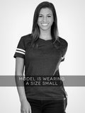 Brady Striped V-Neck Tee
