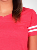 Brady Striped V-Neck Tee