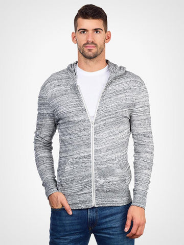 Space Dye Zip Hoodie