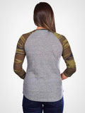 Camo Baseball Tee