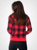 Buffalo Plaid Zip Hoodie