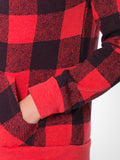 Buffalo Plaid Zip Hoodie