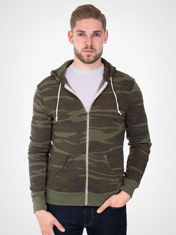 Camo Print Rocky Hoodie