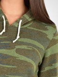 Camo Fleece Pullover Hoodie