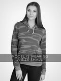 Camo Fleece Pullover Hoodie