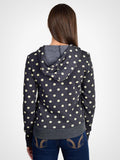 Polka Dot Pullover Hoodie