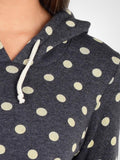 Polka Dot Pullover Hoodie