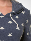 Star Fleece Pullover Hoodie